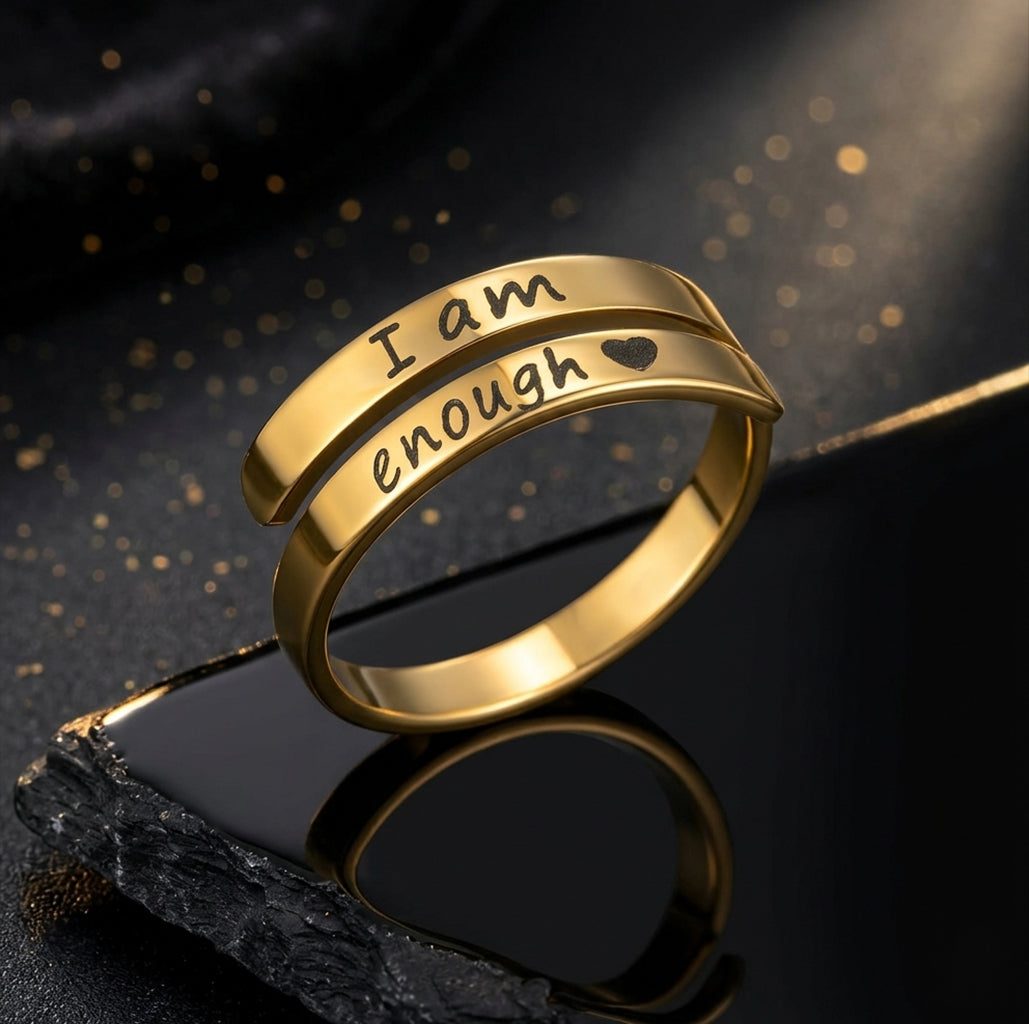 I Am Enough Ring